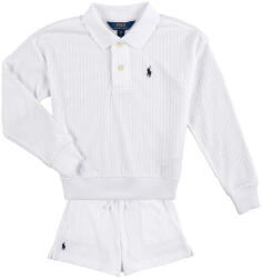 Ralph Lauren Compleuri copii Fete KNIT-SHORT SET-OUTFIT SET Polo Ralph Lauren Alb EU S
