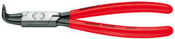 KNIPEX Zégergyűrű fogó, belső, hajlított 215 mm Knipex 44 21 J31 215 (44 21 J31 215)