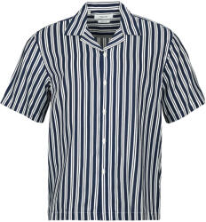 SELECTED Cămăsi mânecă scurtă Bărbați SLHRLXAIR MIX SS SHIRT Selected Albastru EU S