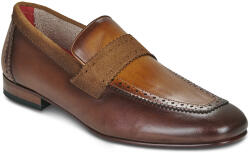 Jeffery-West Mocasini Bărbați MARTINI MID BROWN CASTANO TAN TOLEDO CAMEL VELOUR Jeffery-West Maro 42
