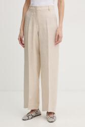 Weekend Max Mara női vászon alsó MALIZIA - bézs 38