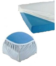  PVC körgumis ágyvédő lepedő HUMAGOR 90x200cm/16cm - plazapatika