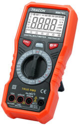 TRACON digitális multiméter ACV, DCV, ACA, DCA, TRMS, Ohm, Hz, C, °C, dioda, NCV, signal MM78C (MM78C)