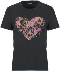 Desigual Tricouri mânecă scurtă Femei TIGER COR Desigual Negru EU XL