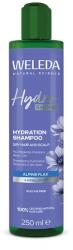 Weleda Hydro Shine Hidratáló és ragyogást fokozó sampon alpesi lennel és hialuronsavval száraz hajra és fejbőrre 250ml