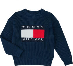 Tommy Hilfiger Pulovere Băieți HERITAGE FLAG SWEATER Tommy Hilfiger Albastru 14 ani