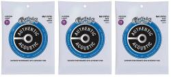 Martin 3-Pack MA175PK3 Custom Light 80/20 Bronze 11-52 akusztikus húrkészlet