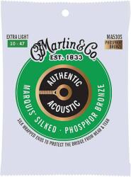 Martin MA530S Extra Light Silked Phosphore Bronze 10-47 akusztikus húrkészlet