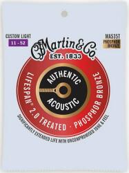 Martin MA535T Custom Light Treated Phosphore Bronze 11-52 akusztikus húrkészlet