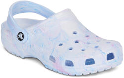Crocs Saboti Femei Cls Watercolor Marbled Clog OSw Crocs albastru 45 / 46