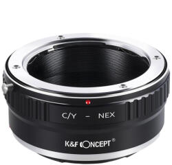 K&F Concept Contax Yashica-SONY E adapter - Sony E C/Y átalakító - CY-NEX (KF06.111)