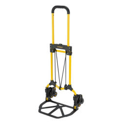 Somogyi Elektronic Kft STANLEY SXWTD-FT584 összecsukható molnárkocsi, lépcsőjáró, 60 kg teherbírás, tömege 4 kg, 6 db kerék lépcsőjáráshoz (SXWTD-FT584)