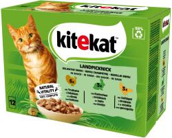 Kitekat Sos nedves macskaeledel pulyka nyúllal és baromfival 12x85 g