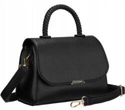 Peterson Női postás táska kézitáska kis vállpántos városi crossbody Peterson (PTN MX01-F-7670-BLAC)