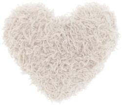  Perna decorativa ROMEO HEART 45x45 cm, crem
