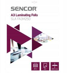 Sencor Sla FA3M250 Fólia A3 250 mikron 25 db (SLA FA3M250)