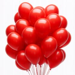 PartyBee Latex lufi csokor szett piros 30cm 50db