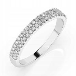 ESSYA 925 Ezüst Gyűrű Gyémántokkal 0, 18 Ct Lab Essya (101-10300-925-LAB-WHT)