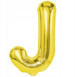 PartyBee Fólia lufi J betű arany 40cm Betű Felirat Név Születésnap