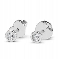ESSYA 585 Arany Fülbevaló Gyémánttal 0, 09 Ct Lab Essya (102-10010(2.3)-585-LAB-WHT)
