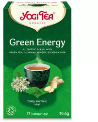 YOGI TEA Bio Energizáló Zöld Tea 17x - doktorpatika