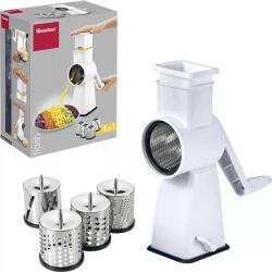 metaltex Tocător/răzătoare cu ventuză Metaltex, 4 atașamente Masina de tocat manual