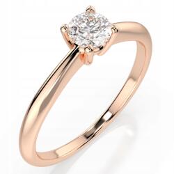 ESSYA 925 Ezüst Gyűrű Gyémánttal 0, 3 Ct Lab Essya (101-10021(4.2)-925-LAB-RED)