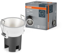 OSRAM Süllyesztett LED spot lámpatest 5W 4000K semleges fényű 400lm fehér ezüst Twist Pro Osram (4099854446498)