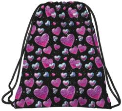 DERFORM BackUp tornazsák - Glitter Hearts