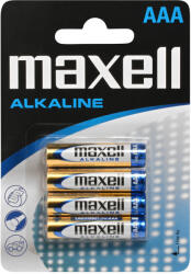 Maxell 13- Elem Maxell mikro AAA Alkaline LR03 - BL4