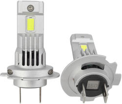 LEDtech H7 LED izzó ULTRA CANBUS 12V 6500K Jégfehér - Hideg fehér 7540 CSP H7 LED autóba - A65 - 15 szegmenses 3900 lm - 2db-os készlet ✔️ (H7 ULTRA2 LED)