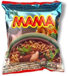 Thai President Foods Public Company Limited Instant Moo Nam Tok Tészta, Sertés Ízesítésű, 55gr (Mama)