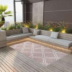 vidaXL Covor de exterior, ARAKIL maro, 120x180 cm, PP GartenMobel Dekor (310433) Patura