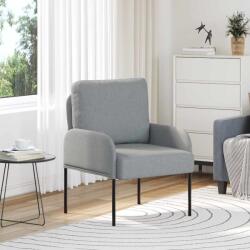 vidaXL Canapele cu perna 55cm Gri deschis placaj GartenMobel Dekor (42023429) Canapea