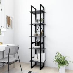vidaXL Biblioteca cu 5 rafturi, alb, 40x30x175 cm, lemn prelucrat GartenMobel Dekor (3081970) Biblioteca