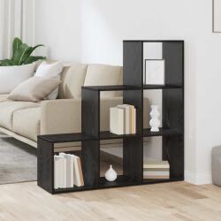 vidaXL Dulap pentru carti Stejar negru 99 x 29 x 99 cm Lemn compozit GartenMobel Dekor (879662) Biblioteca