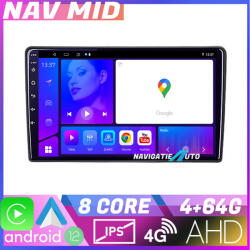 Edotec Navigatie Kia Ceed 2010-2012 EDOTEC Lite Android 12, 4GB RAM, 64GB, CarPlay (NAV2-9-4+64|K-Ceed10)
