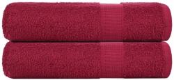 vidaXL Prosoape de mana 2 buc Bordeaux 50x100 cm 360 g/m2 100% bumbac GartenMobel Dekor (136734) Prosop