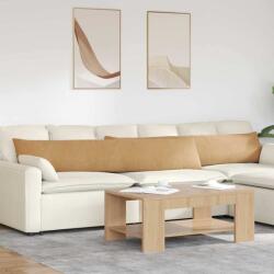 vidaXL Perne pentru canapea 2 pcs Maro 200 x 40 cm GartenMobel Dekor (42013893)