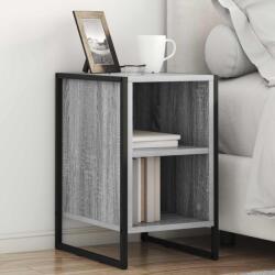vidaXL Noptiera Gri Sonoma 39.5 x 30 x 50 cm Lemn compozit GartenMobel Dekor (886636)