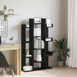vidaXL Biblioteca Stejar Negru 86 x 25, 5 x 140 cm Lemn compozit GartenMobel Dekor (862680) Biblioteca