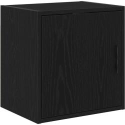 vidaXL Dulap de perete de garaj din lemn negru prelucrat GartenMobel Dekor (860627) Comoda
