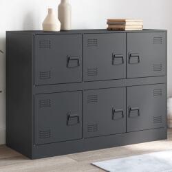 vidaXL Servanta, antracit, 99x39x73 cm, otel GartenMobel Dekor (841795) Comoda