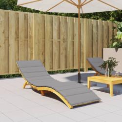 vidaXL Perna de sezlong, gri, 200x70x3 cm, textil oxford GartenMobel Dekor (314219)