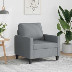 vidaXL Fotoliu canapea, gri deschis, 60 cm, material textil GartenMobel Dekor (359147) Canapea