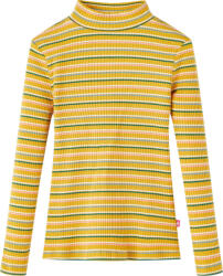 vidaXL Tricou de copii cu maneci lungi, ocru, 116 GartenMobel Dekor (14361)