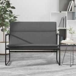 vidaXL Banca, gri închis, 100x64x80 cm, textil GartenMobel Dekor (351352)