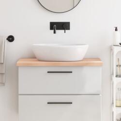 vidaXL Blat de baie, 80x60x(2-4) cm, lemn masiv netratat GartenMobel Dekor (3156027)