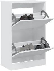 vidaXL Pantofar, alb, 60x34x96, 5 cm, lemn compozit GartenMobel Dekor (839945) Pantofar