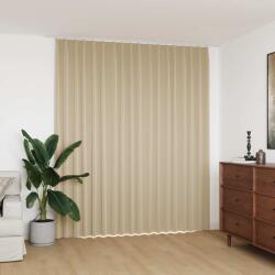 vidaXL Draperie opaca, bej, 290 x 245 cm, cu carlige GartenMobel Dekor (134449)